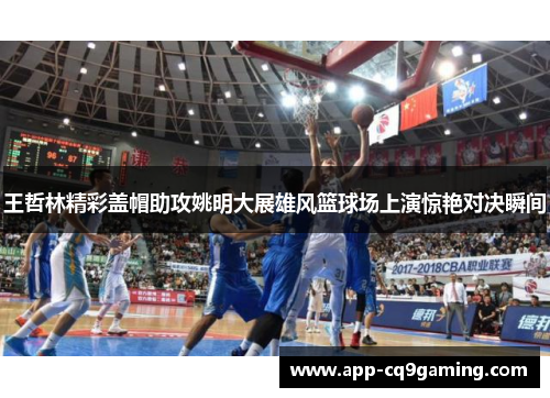 王哲林精彩盖帽助攻姚明大展雄风篮球场上演惊艳对决瞬间 王哲林精彩盖帽助攻姚明大展雄风篮球场上演惊艳对决瞬间